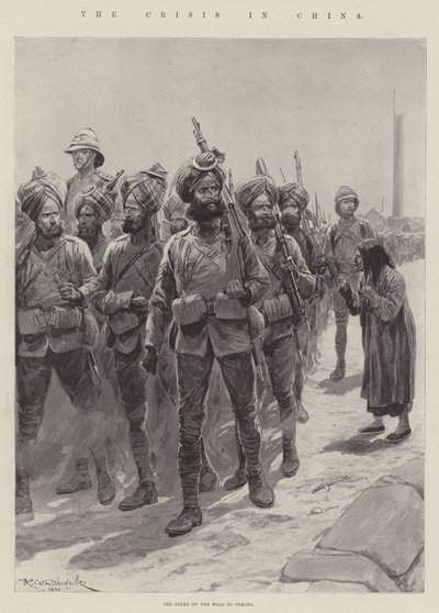 Die Krise in China von Richard Caton Woodville junior